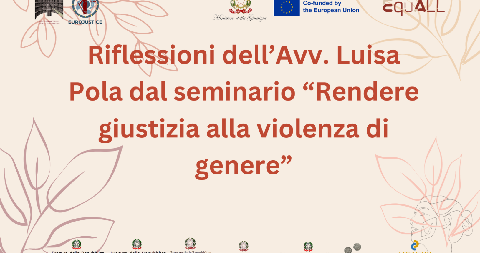 Brevi riflessioni dal seminario Rendere giustizia alla violenza di genere